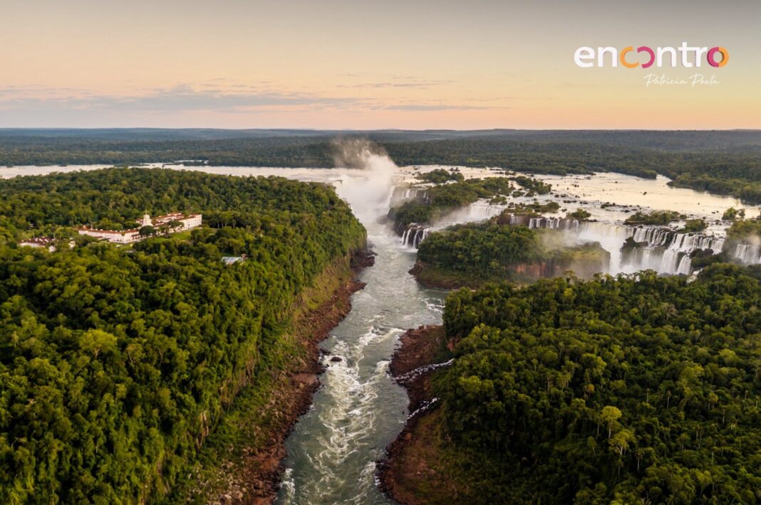 Parque Nacional do Iguaçu ganha destaque nacional com apresentação ao vivo do programa Encontro da rede Globo - Crédito: Divulgação Urbia+Cataratas/Eagle Eye Company