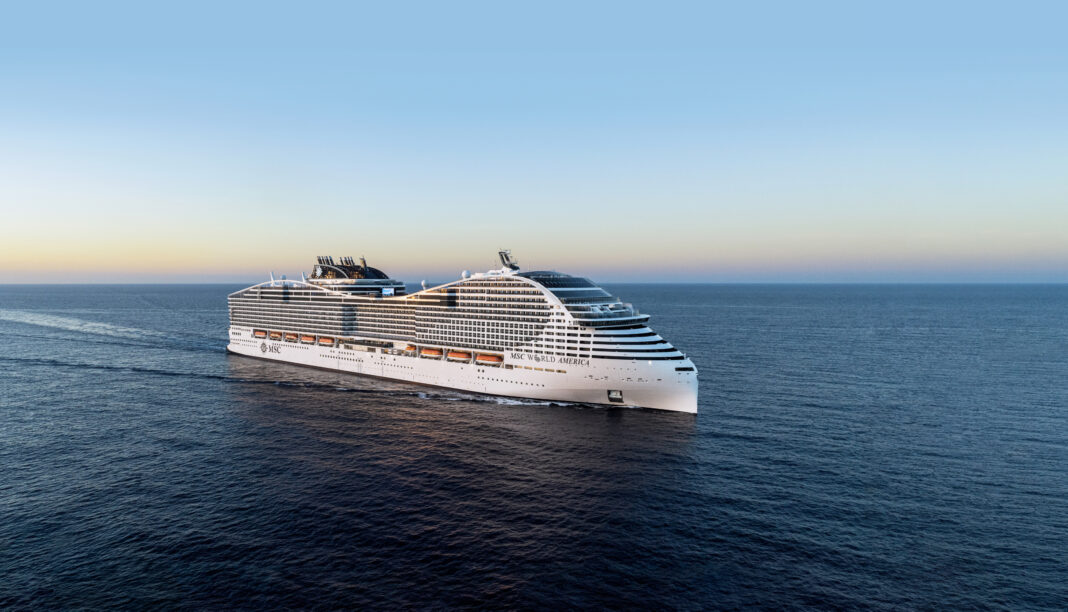 MSC World America - Crédito: divulgação