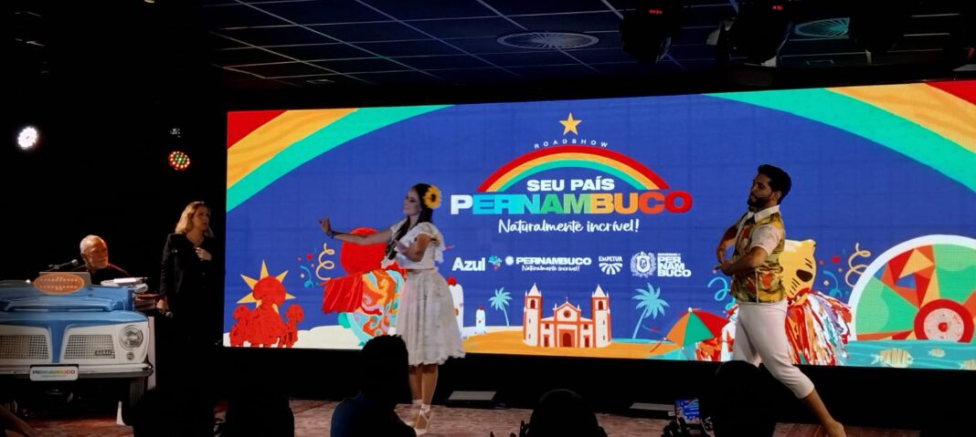 Apresentação com muita música, folclore e animação - Crédito: Denis Rugeri / DT