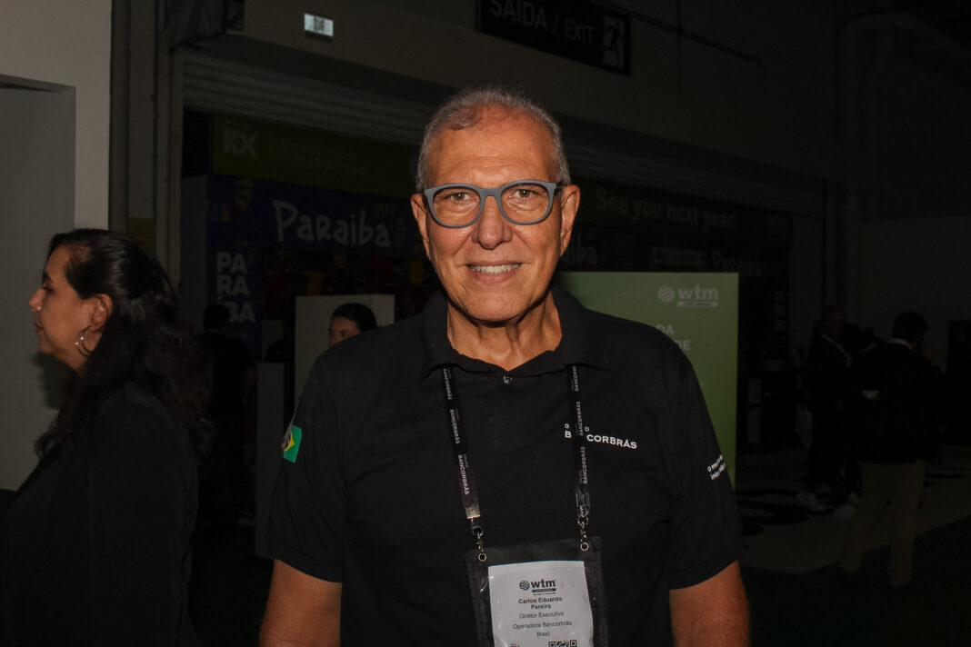 Carlos Eduardo Pereira, diretor executivo da Bancorbrás, destaca a aposta da empresa no turismo regenerativo. Crédito: Felipe Maresca / DT Carlos Eduardo Pereira, diretor executivo da Bancorbrás, destaca a aposta da empresa no turismo regenerativo. Crédito: Felipe Maresca / DT