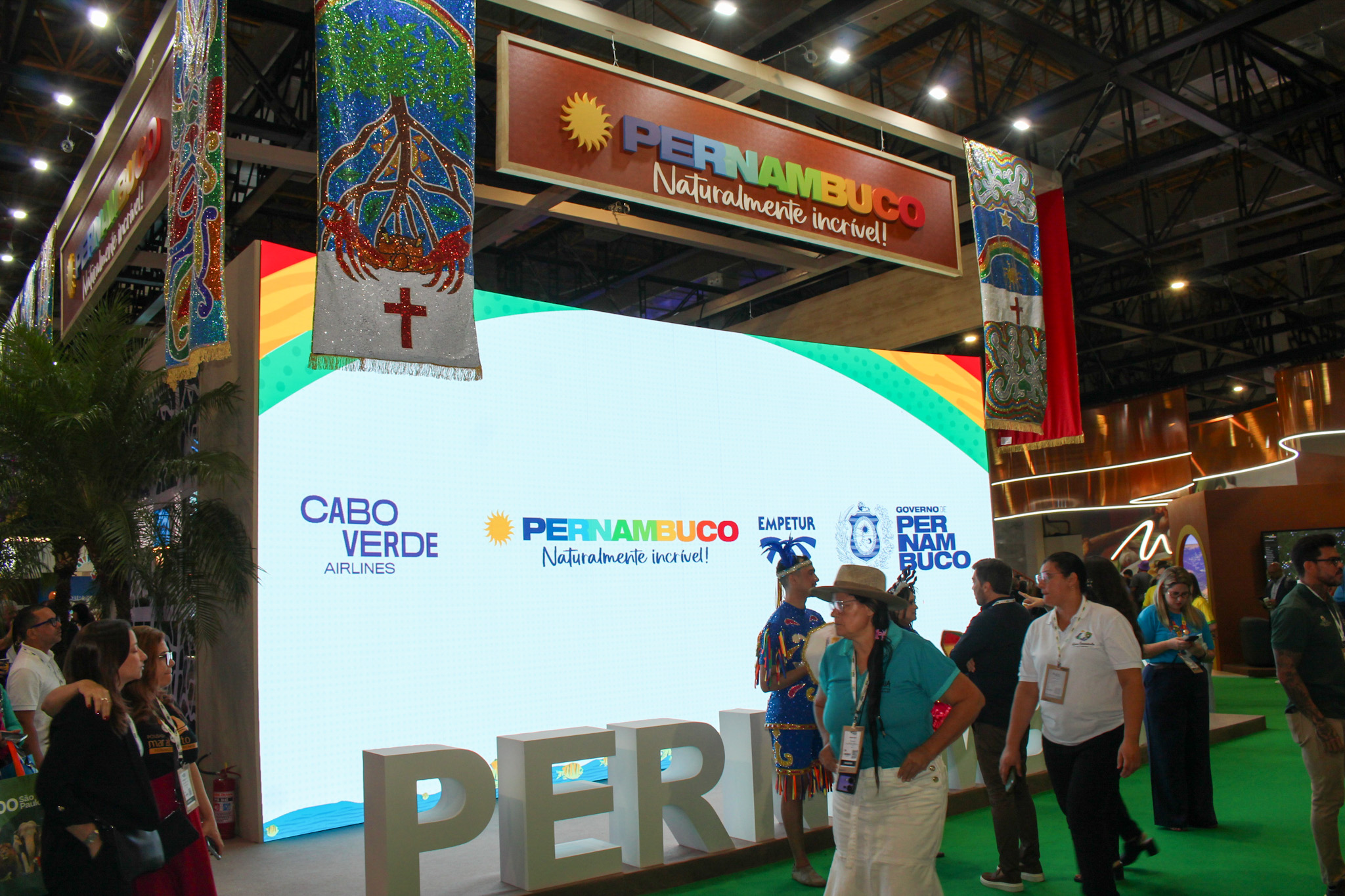 Estande de Pernambuco na WTM Latin America - Crédito: Felipe Maresca / DT