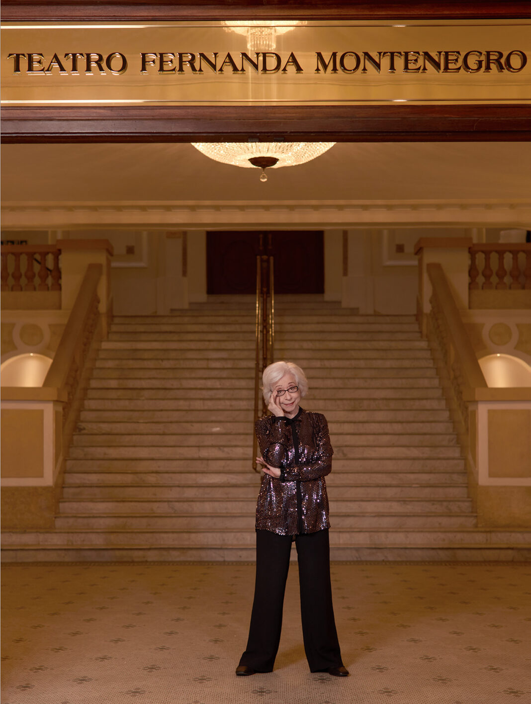 Aos 96 anos, Fernanda Montenegro recebe homenagem histórica no Copacabana Palace. Crédito: Bob Wolfenson