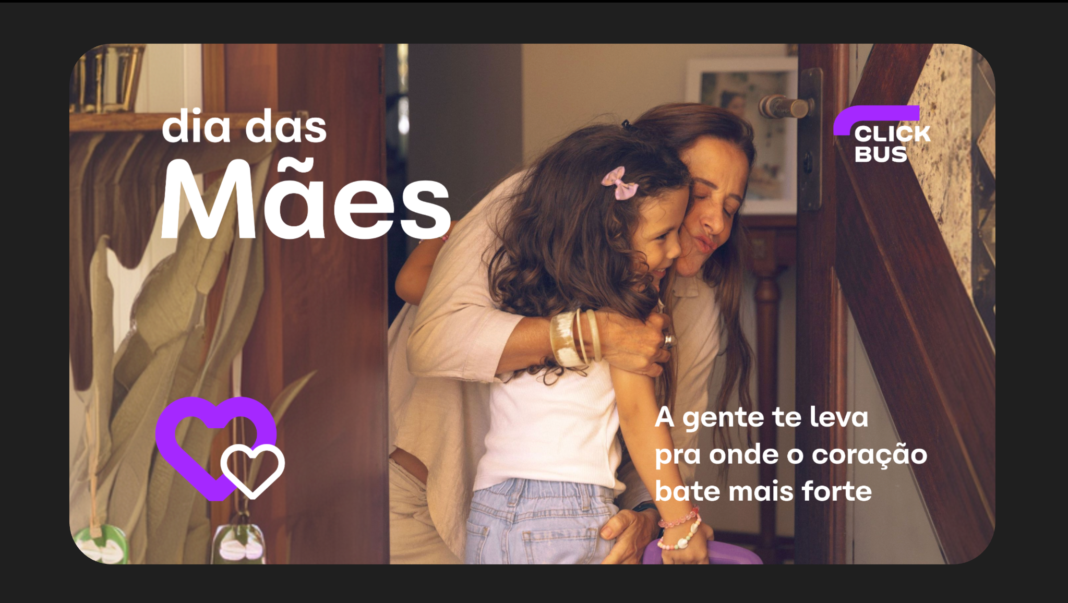 ClickBus aponta aumento das viagens de reencontro no Dia das Mães - Crédito: divulgação ClickBus aponta aumento das viagens de reencontro no Dia das Mães - Crédito: divulgação