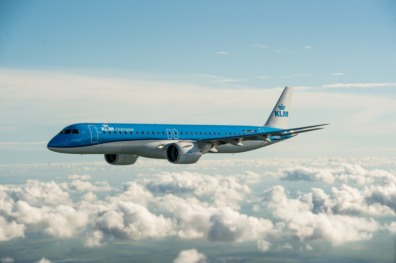 KLM dusch airlines Embraer E195-E2
