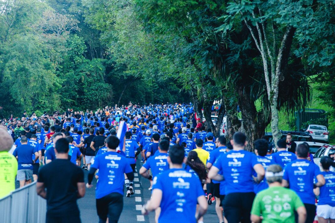 Horário do parque mudou temporariamente por causa de corrida com 5 mil atletas - Crédito: Divulgação Urbia+Cataratas