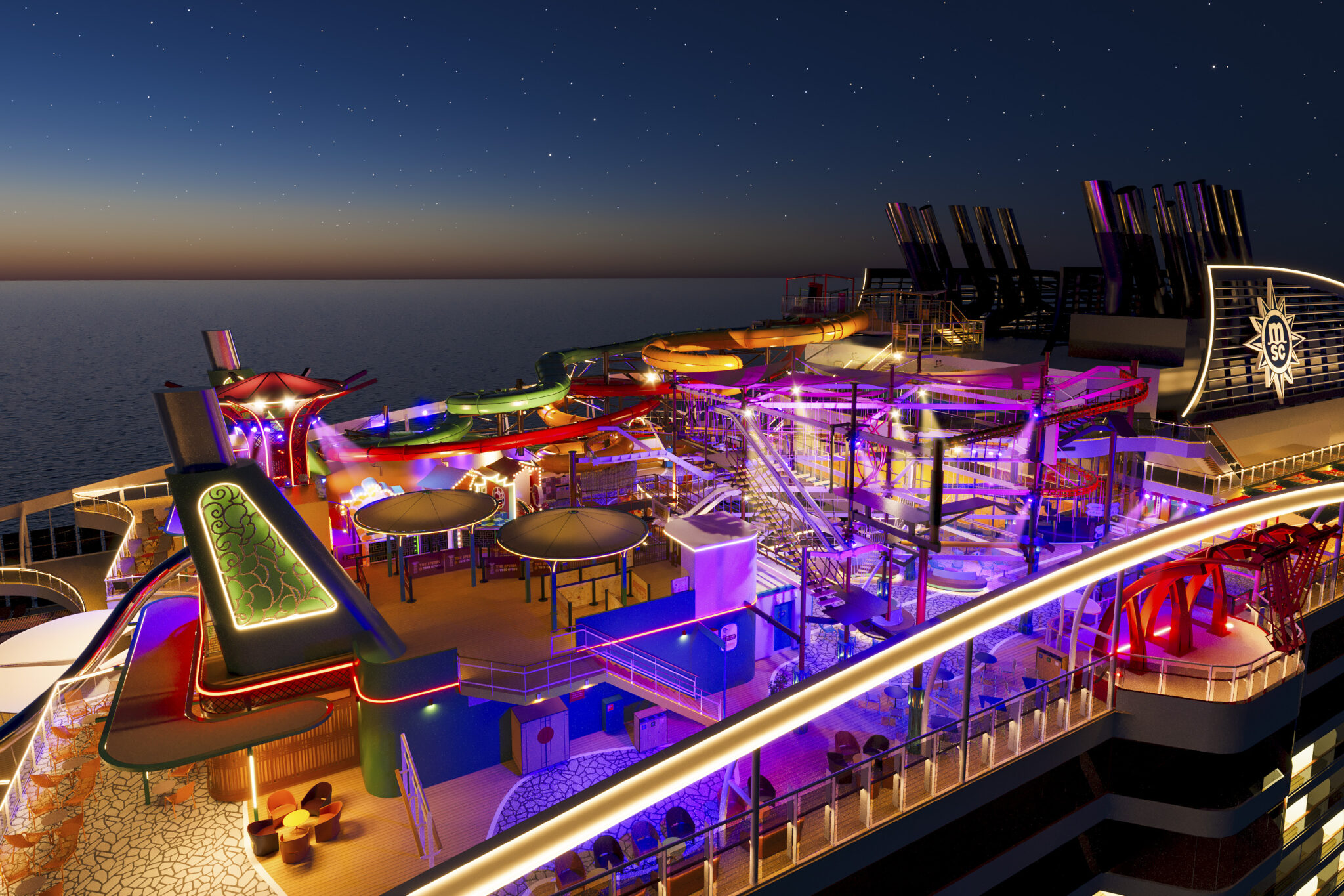 The Hourbour, MSC World Asia - Crédito: divulgação