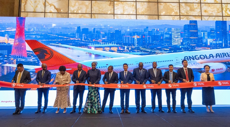 TAAG celebra início das operações para Guangzhou e reforça conexão estratégica entre Angola e China - Crédito: divulgação TAAG