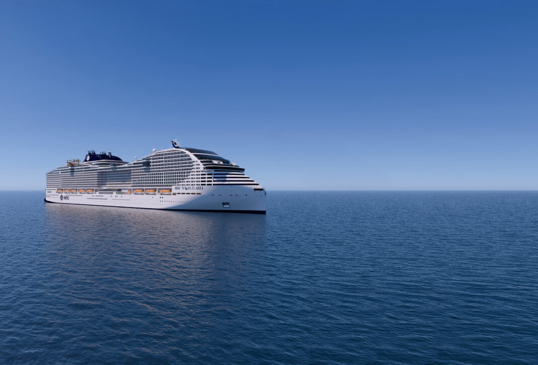 MSC World Asia - Crédito: divulgação MSC