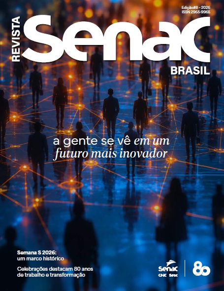 Revista do Senac celebra 80 anos com foco em inovação e turismo - Crédito: divulgação Revista do Senac celebra 80 anos com foco em inovação e turismo - Crédito: divulgação