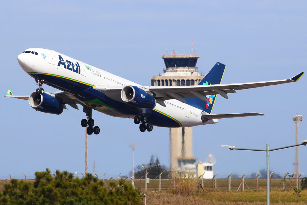 Airbus A330-200 da Azul - Crédito: divulgação