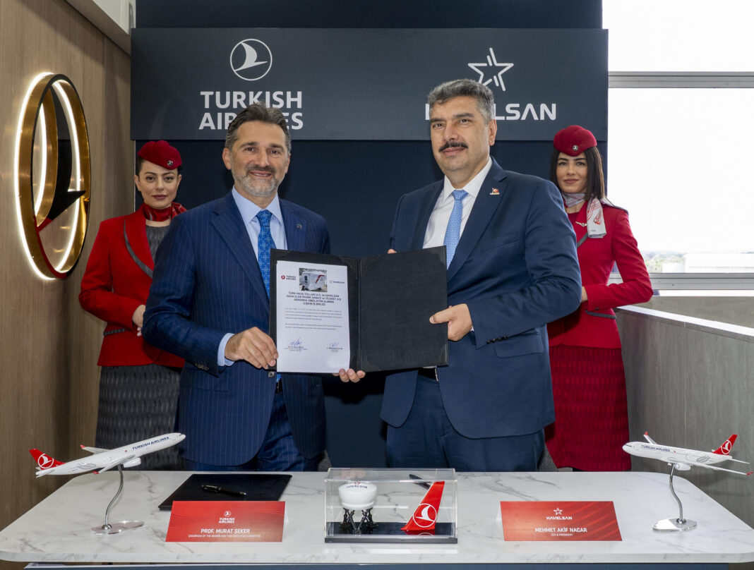 Turkish Airlines firma acordo com a HAVELSAN para aquisição de 12 simuladores de voo - Crédito: divulgação